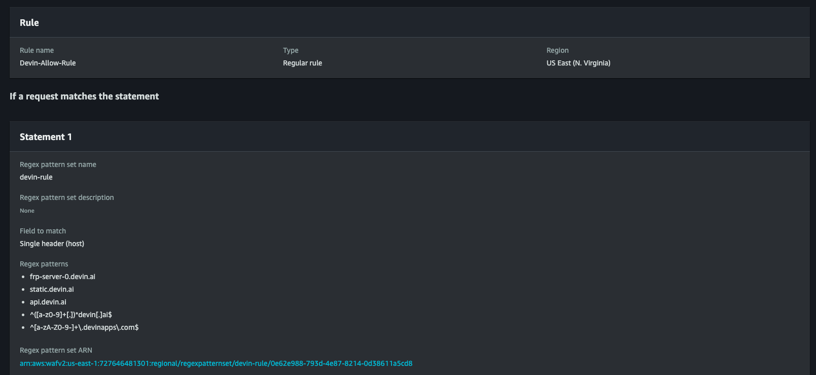 AWS Firewall Configuration
