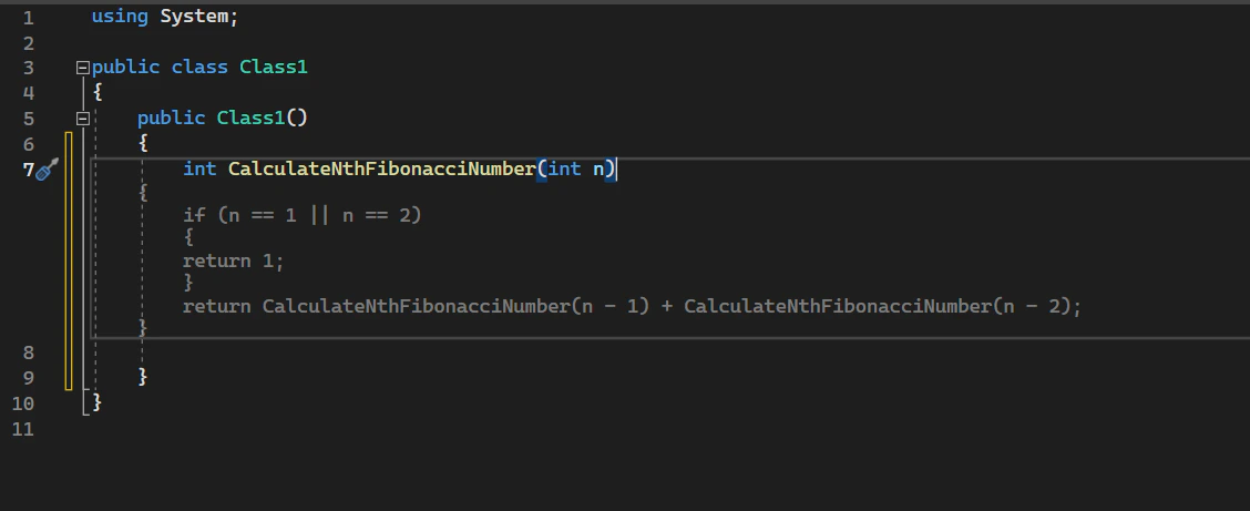 Suggestion example