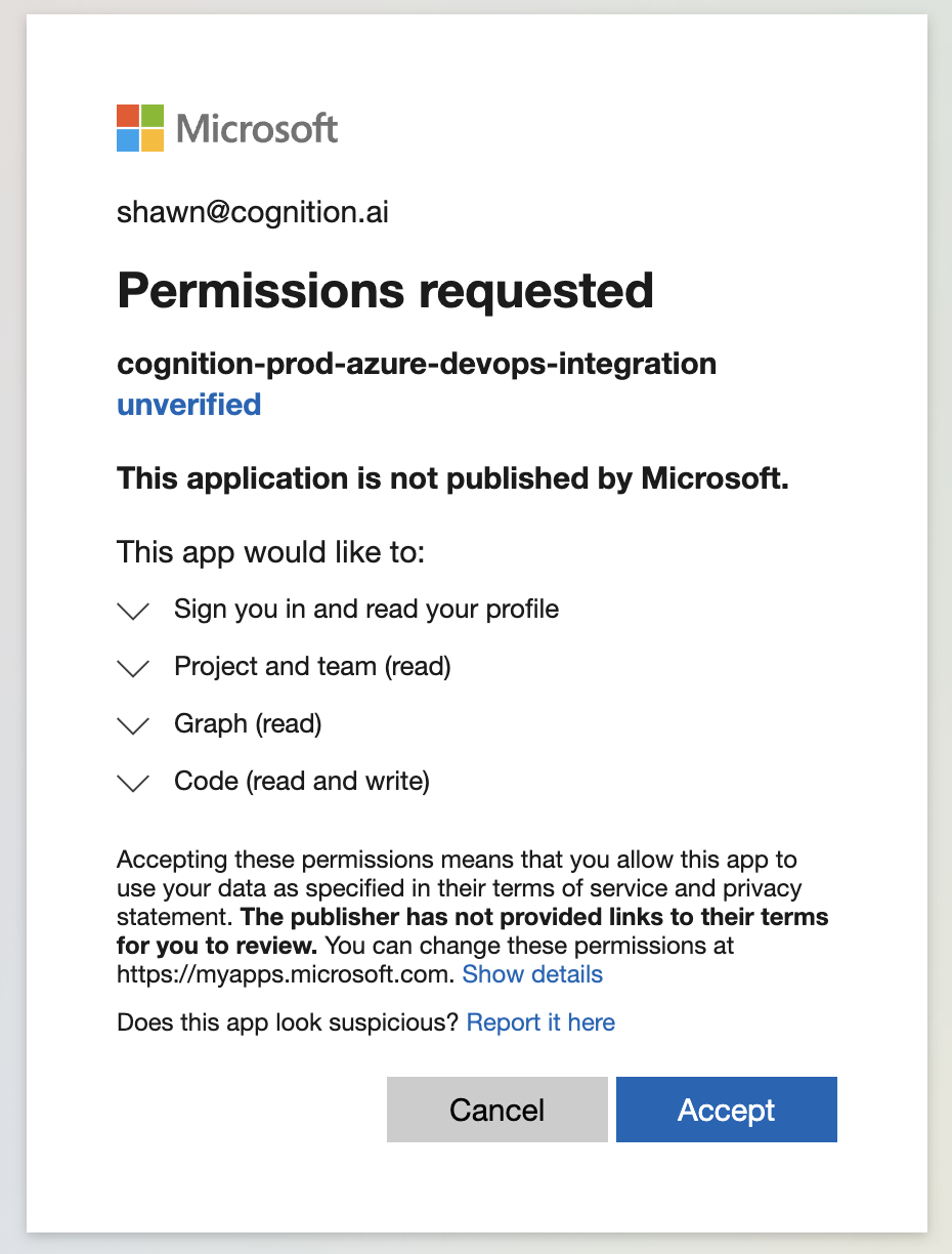 Azure DevOps Permissions