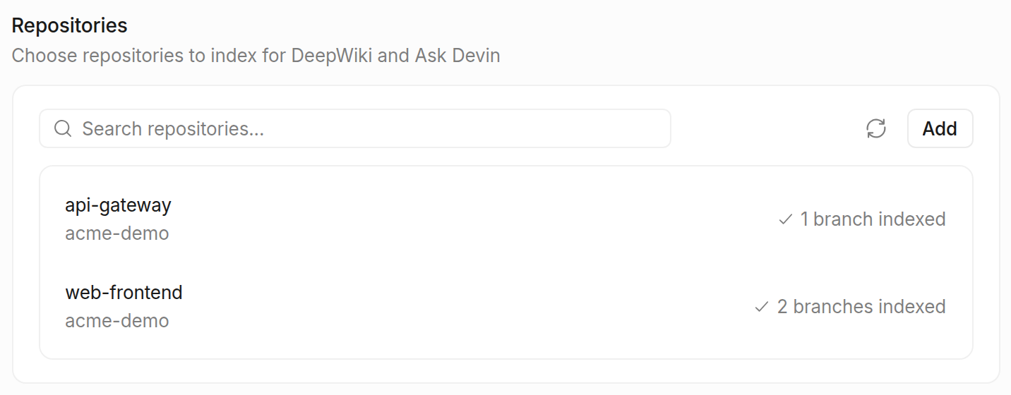 Index Your Repository