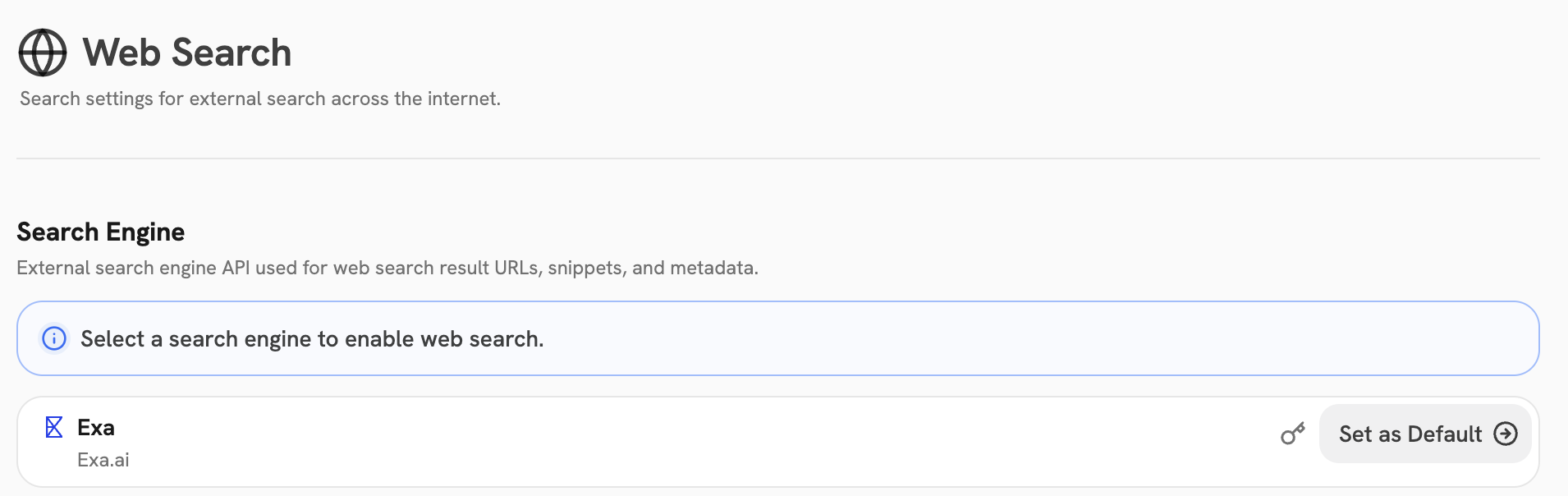 Set Default Provider