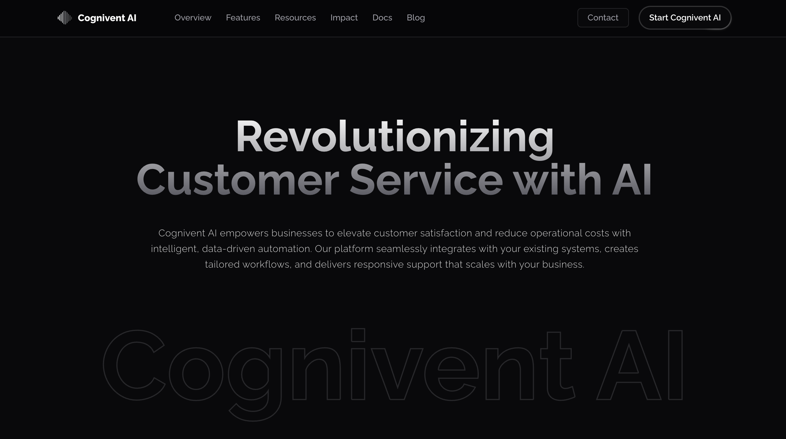 Cognivent Architecture