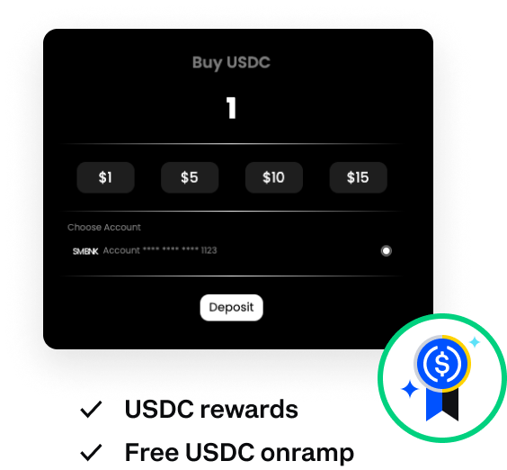 USDC payments app
