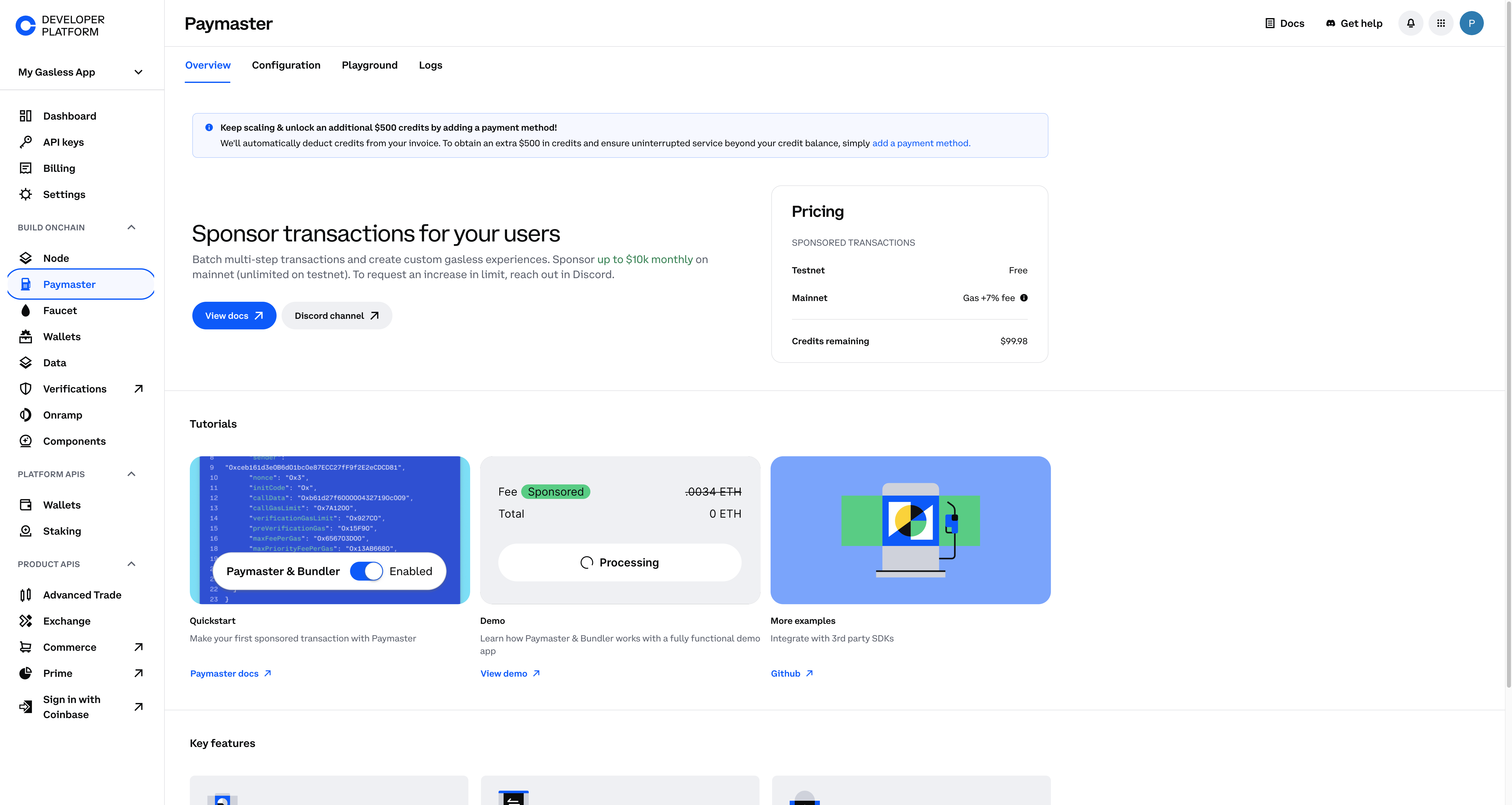 Gasless Transactions on Base using CDP Paymaster - Coinbase Developer ...