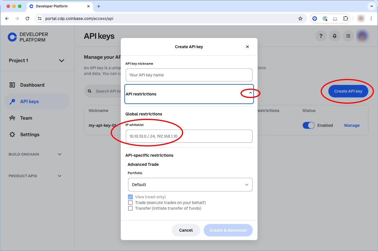 Best Practices: API Security - Coinbase Developer Documentation