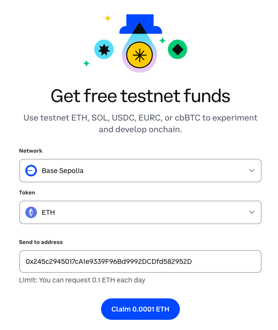 CDP React Demo Fund Wallet