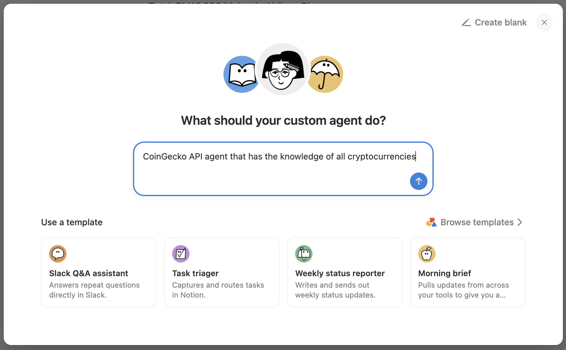 Notion Agent Coingecko Mcp Setup