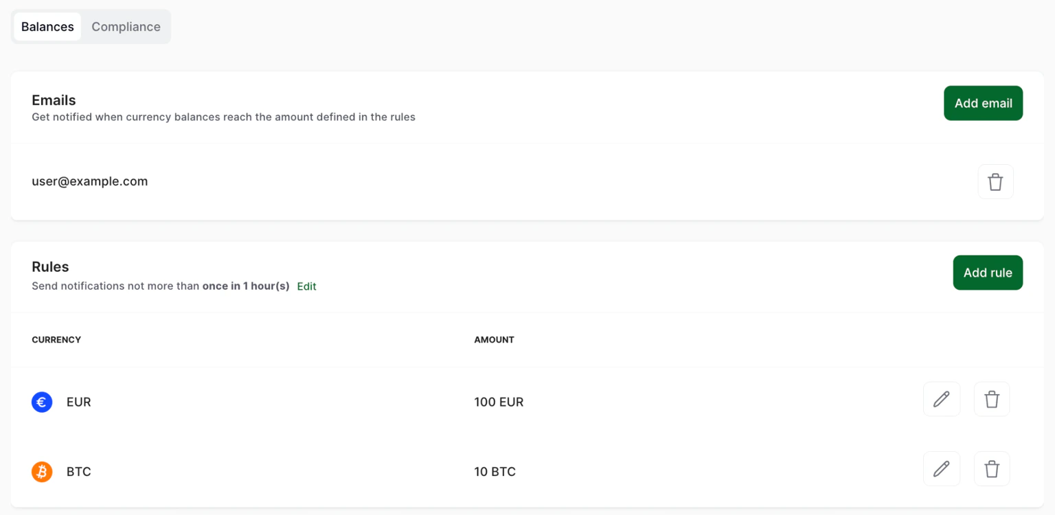 Set Up Notifications