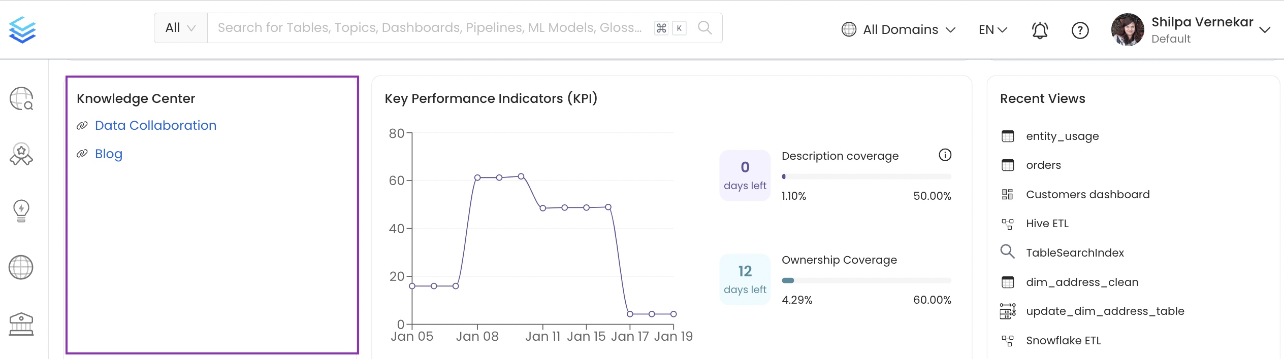 Knowledge Center Widget