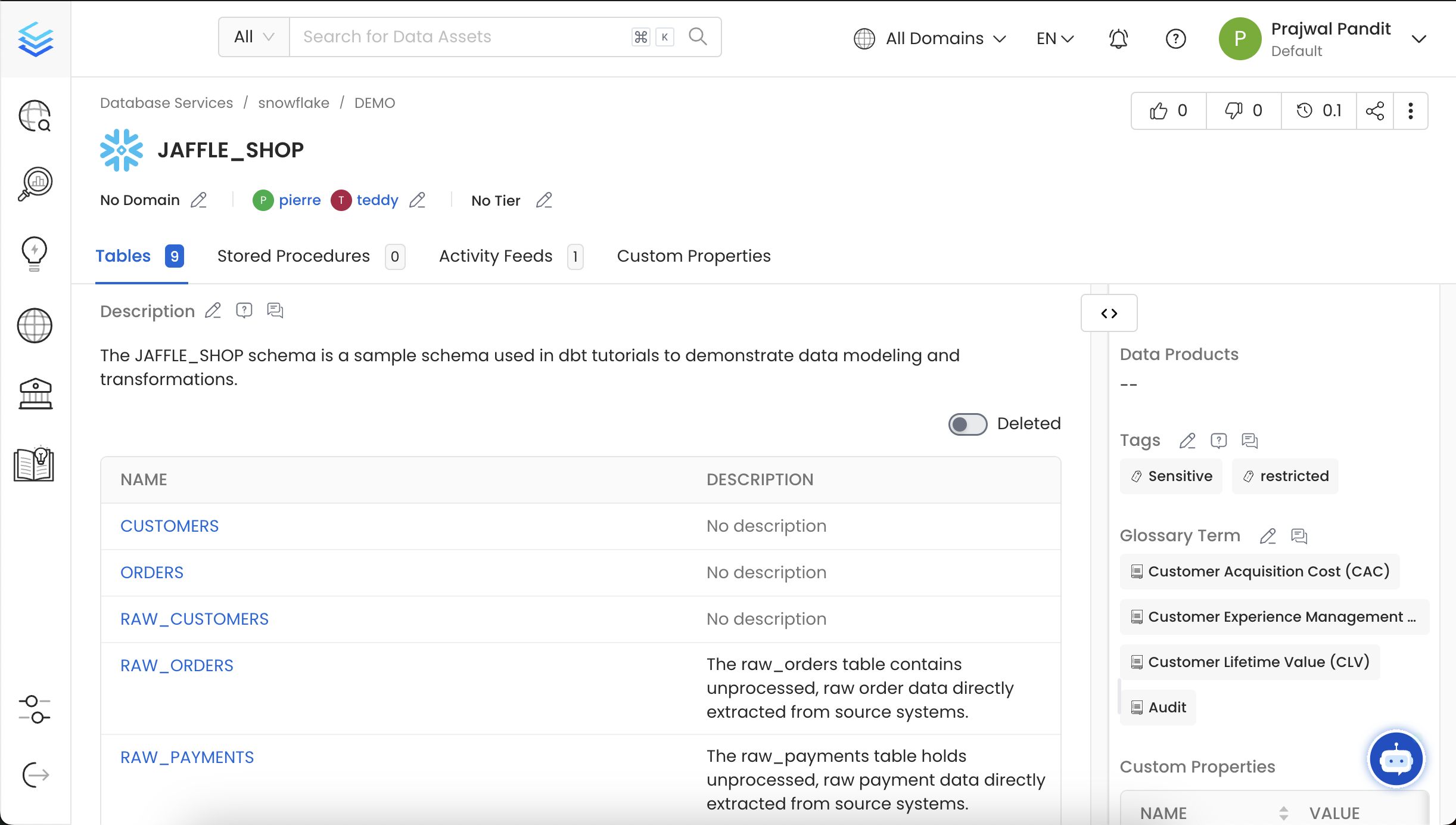 Database Schema Import successful