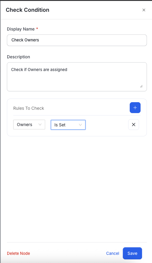 Check Condition Node
