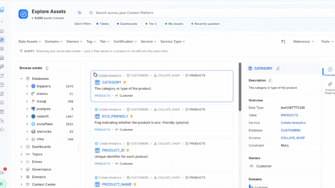 Natural Language Search Toggle