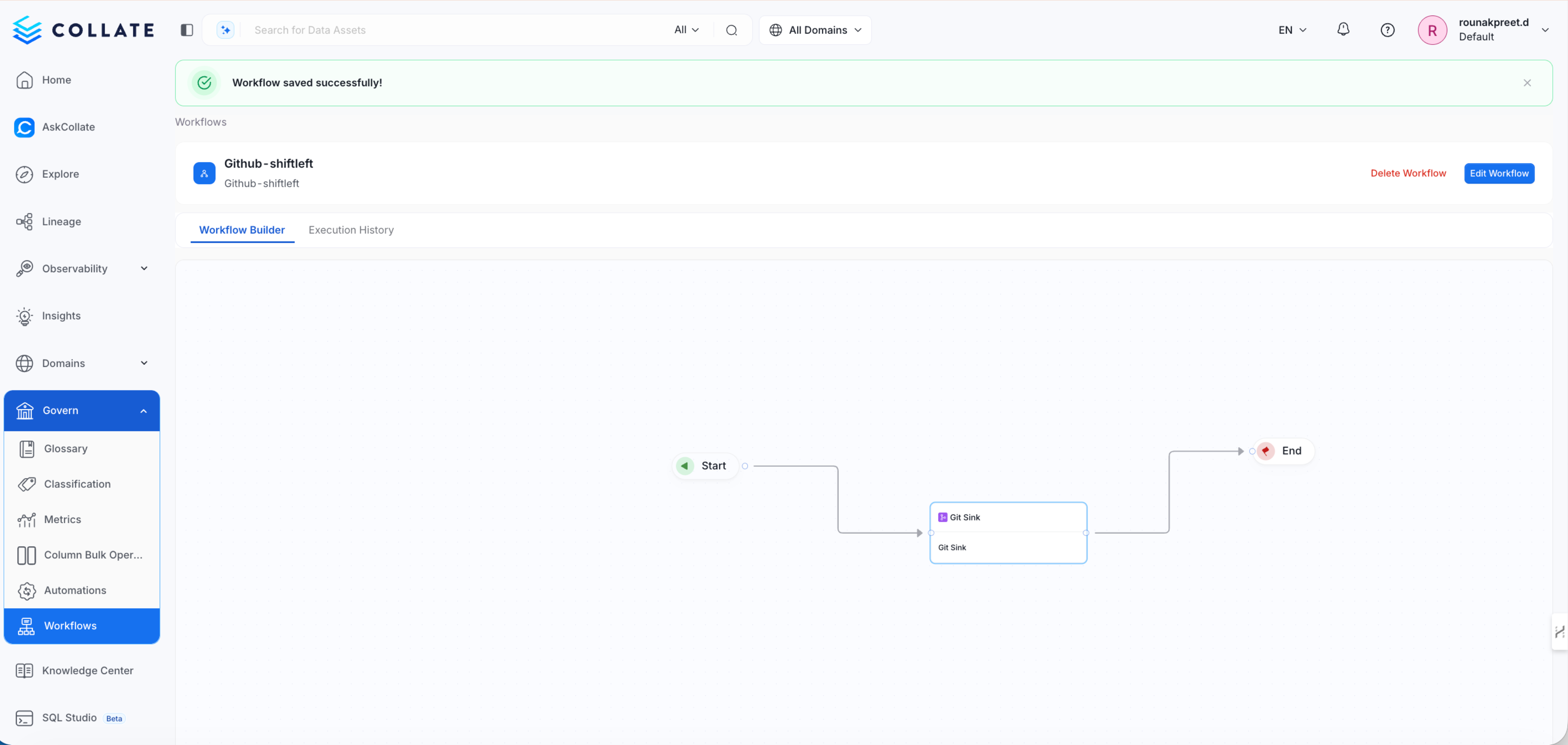 Save and activate the workflow