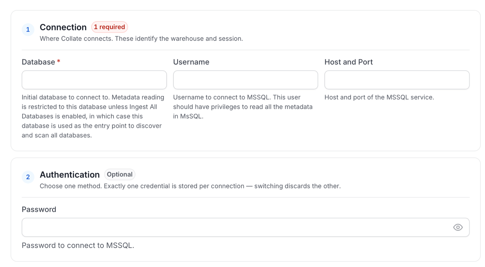 Configure Service Connection and Authentication