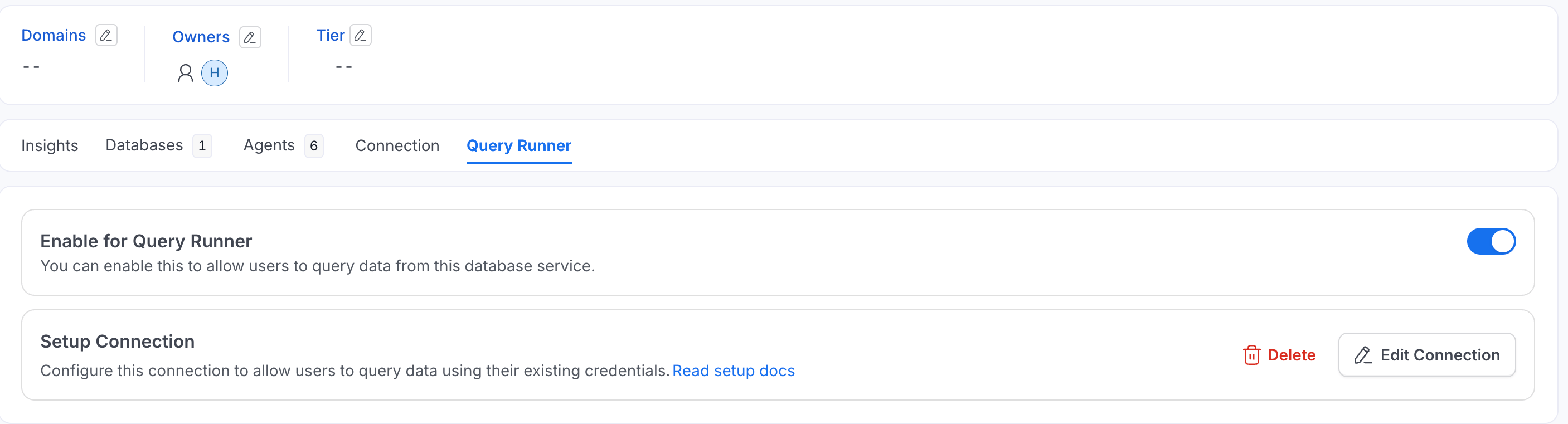 Query Runner Configuration Complete