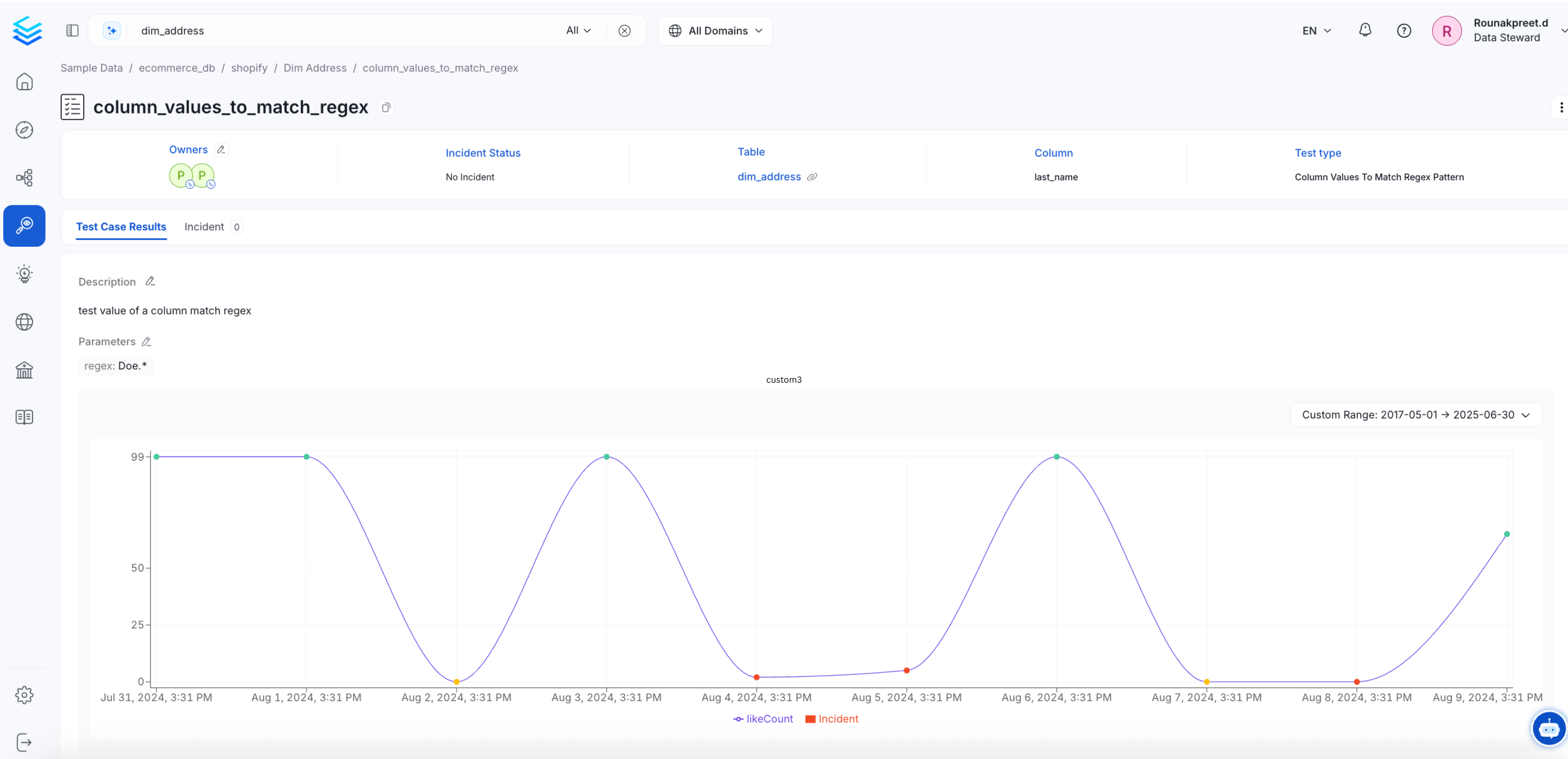 Data Quality Tab | Collate Quality Interface - Collate Documentation