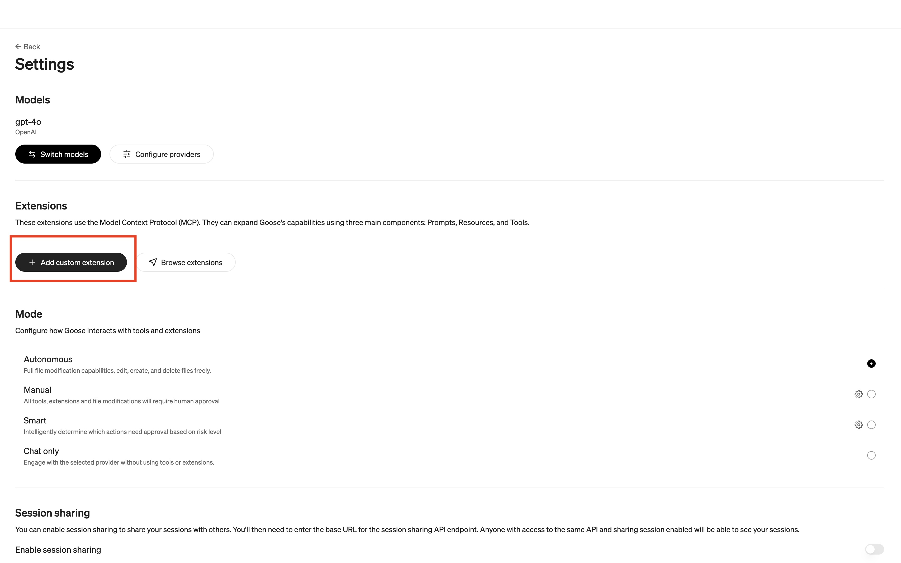 Getting Started with Goose Desktop - Collate Documentation