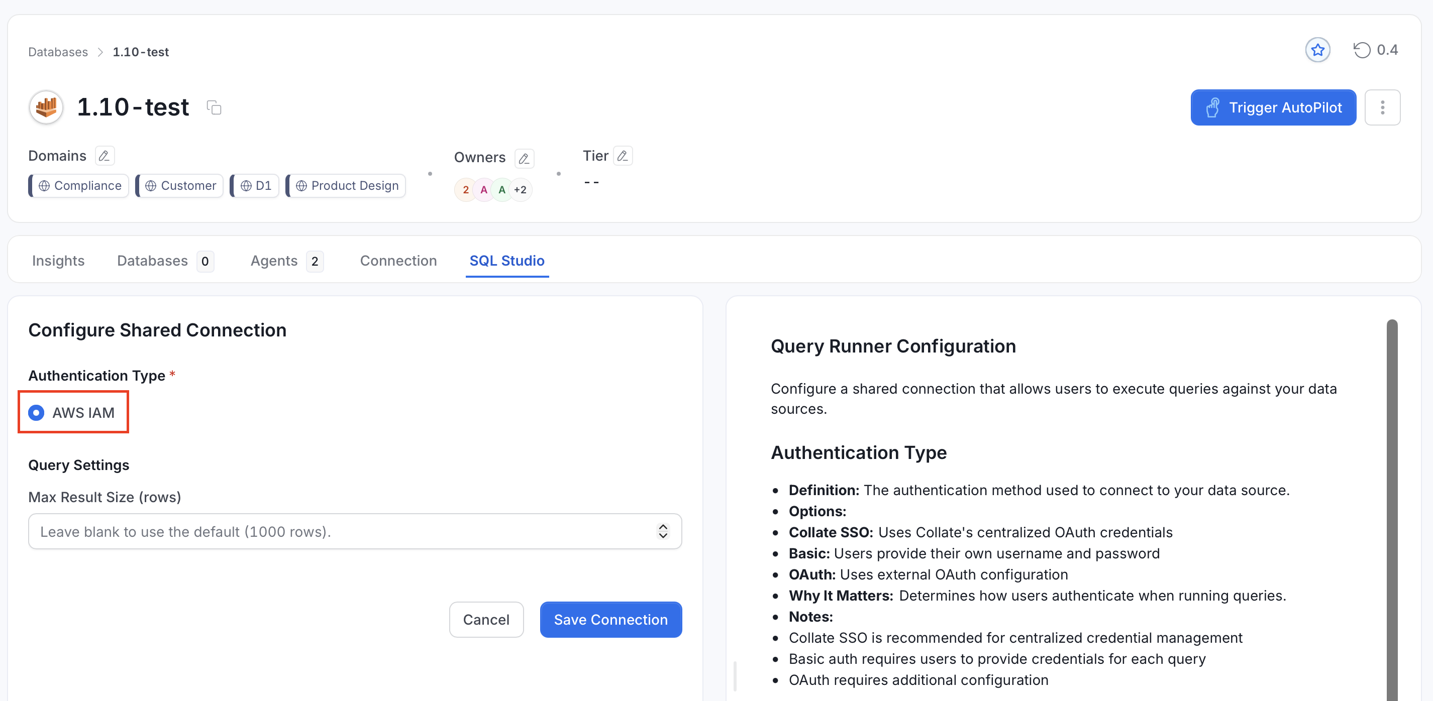 Athena AWS IAM Authentication Configuration