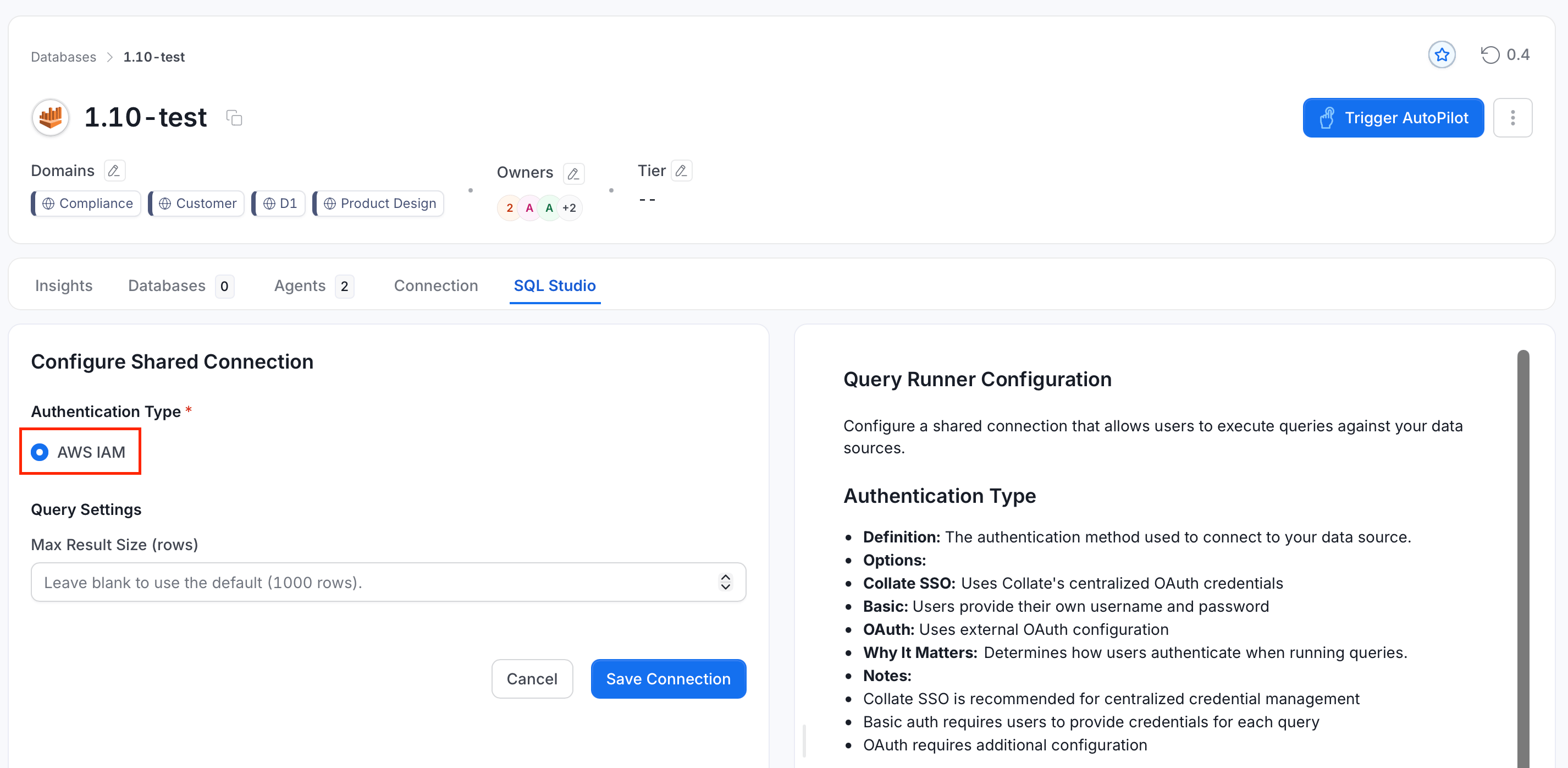 Athena AWS IAM Authentication Configuration