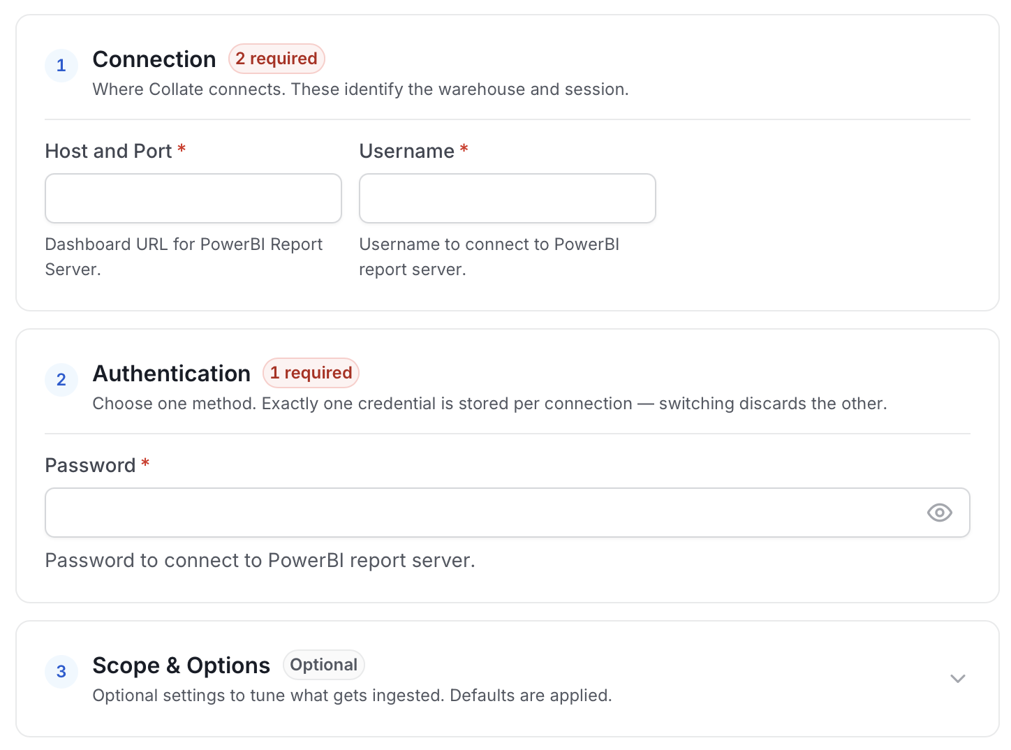 Configure Service Connection