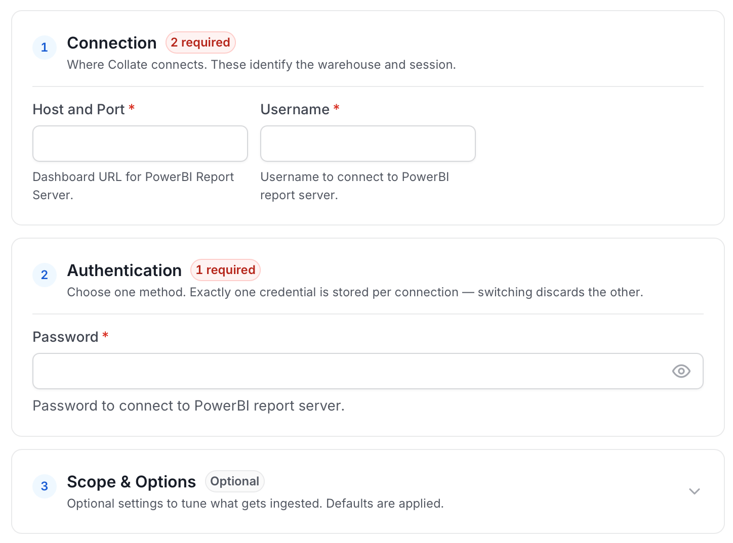 Configure Service Connection
