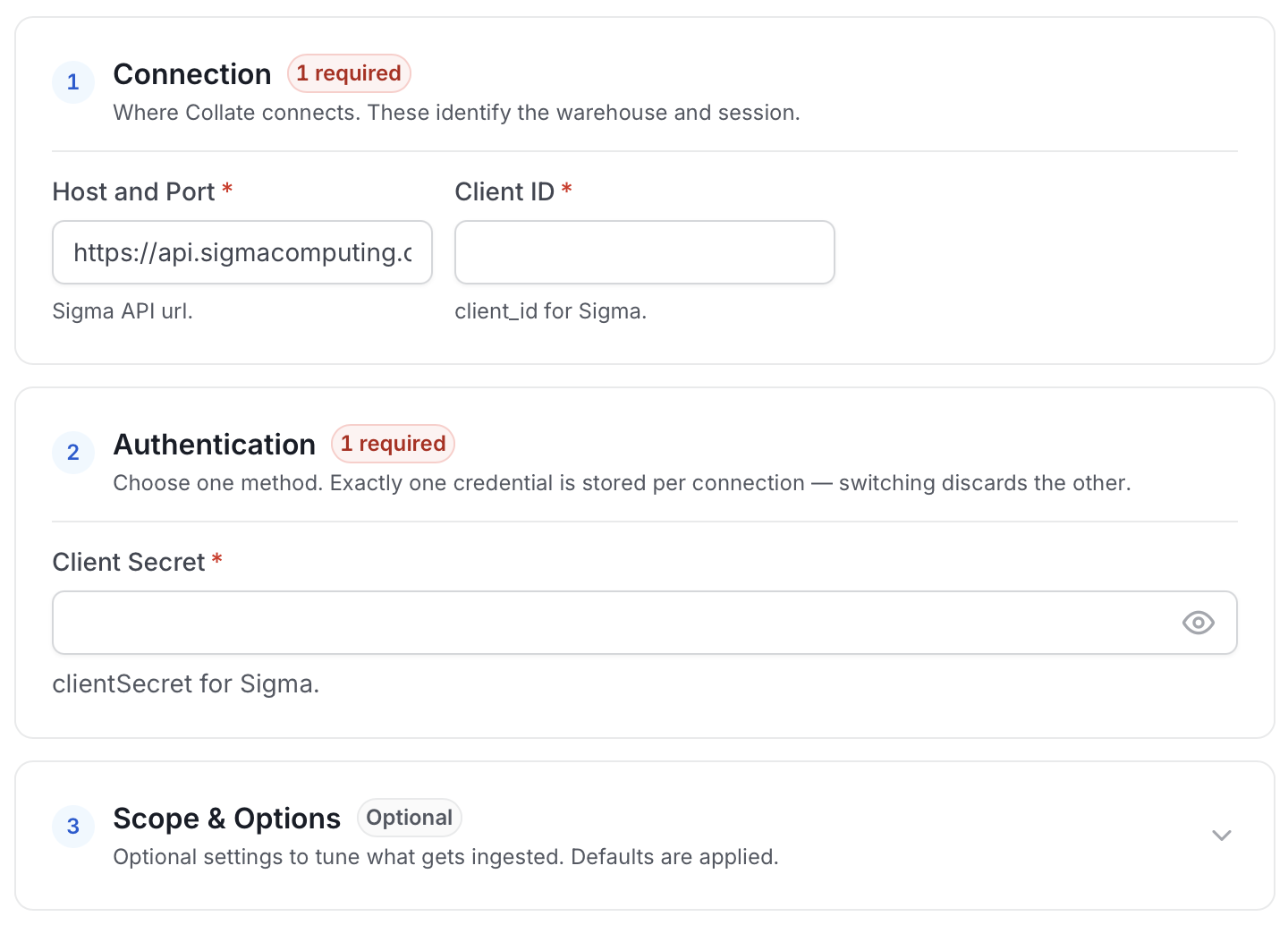 Configure Service Connection