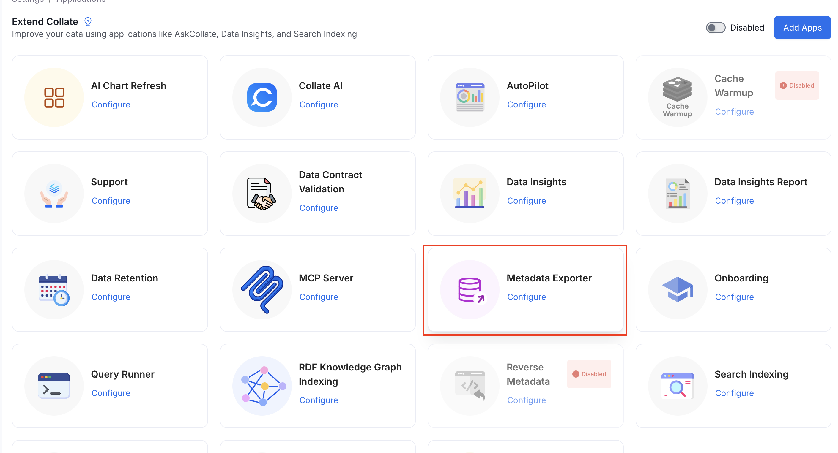 Metadata Exporter