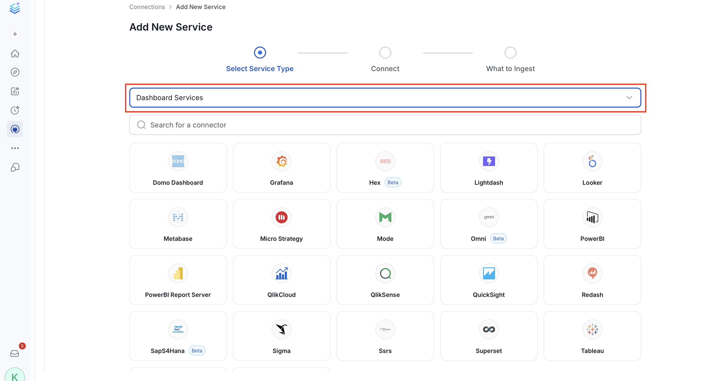 Dashboard Services