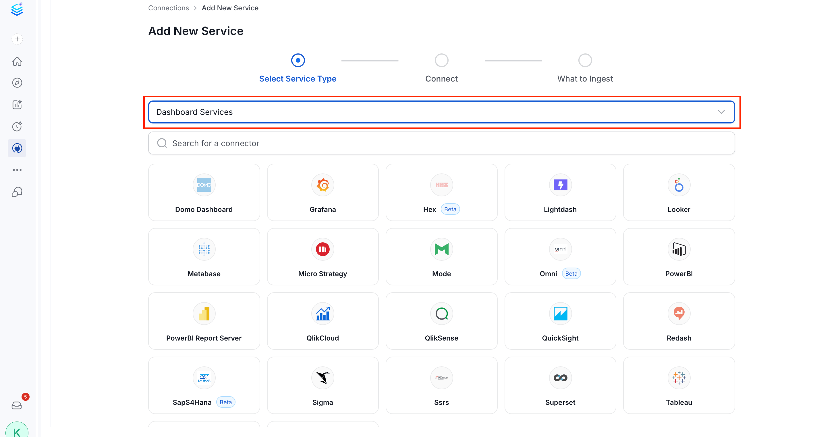 Dashboard Services