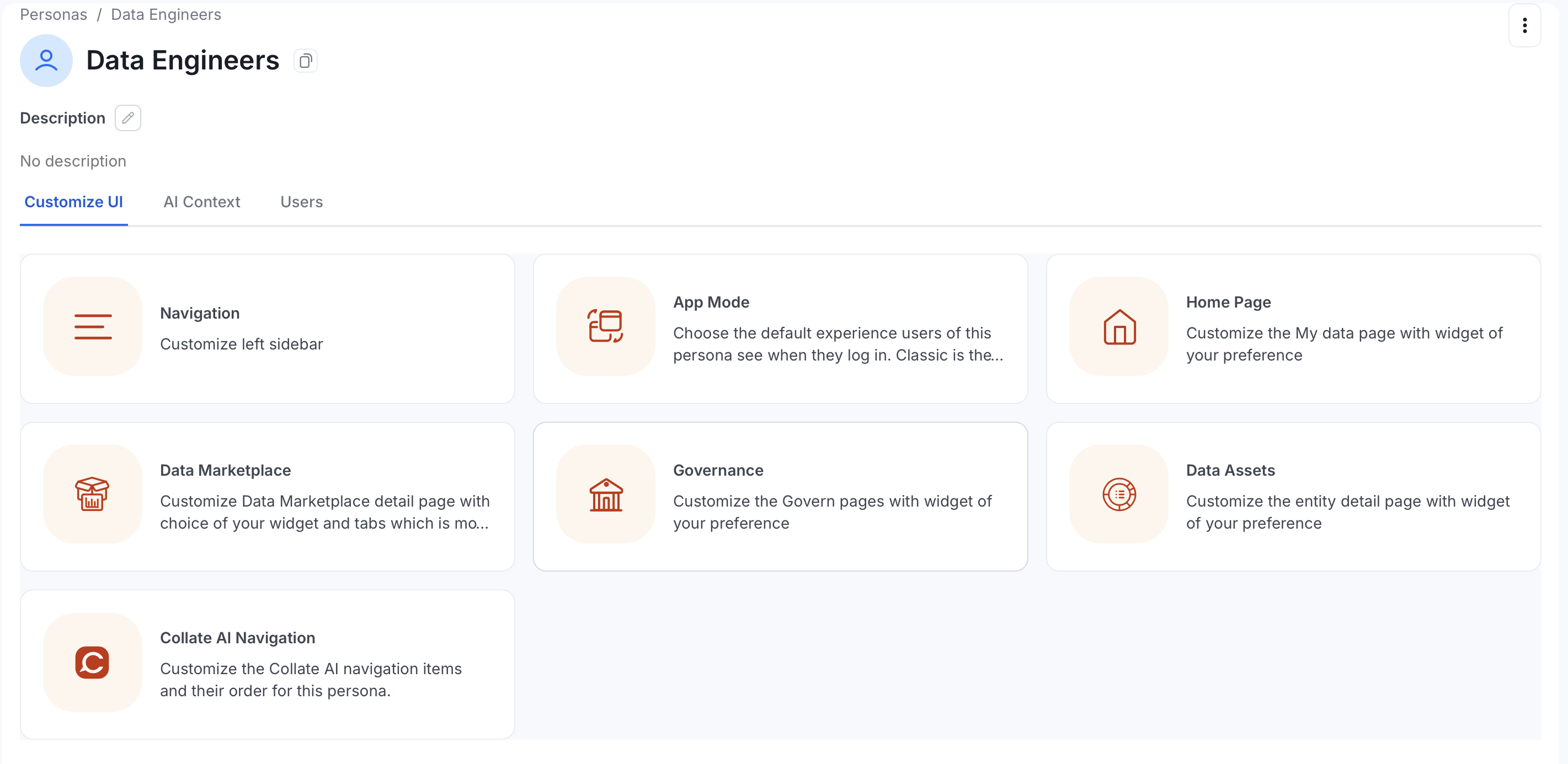 Customize UI