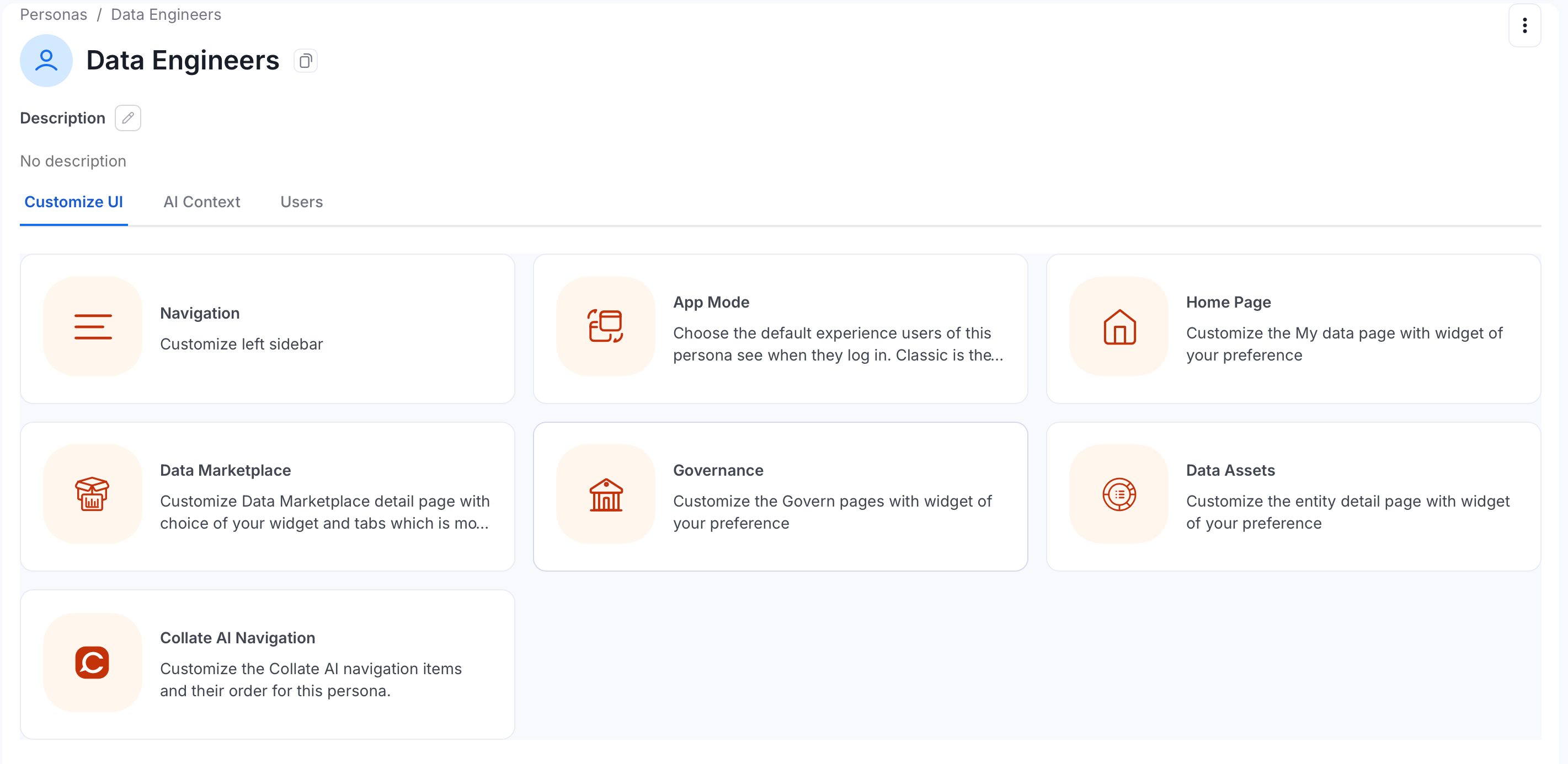 Customize UI