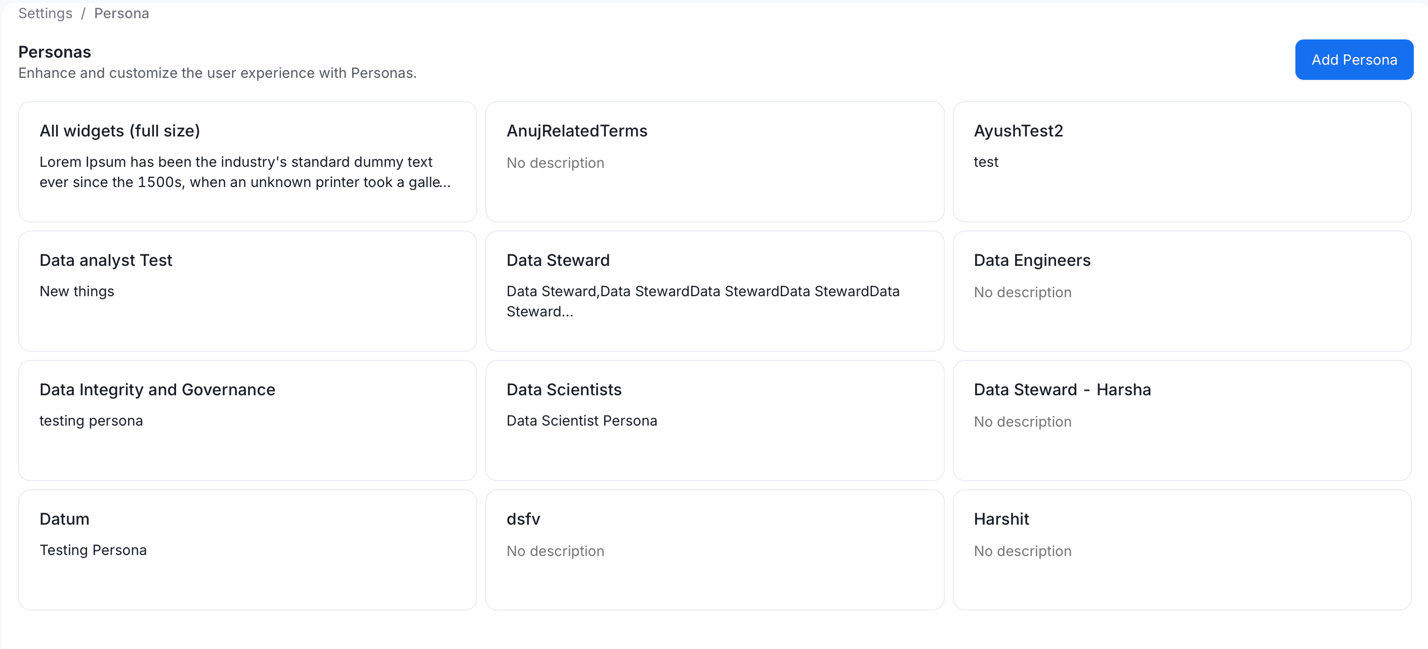 Select Data Steward Role