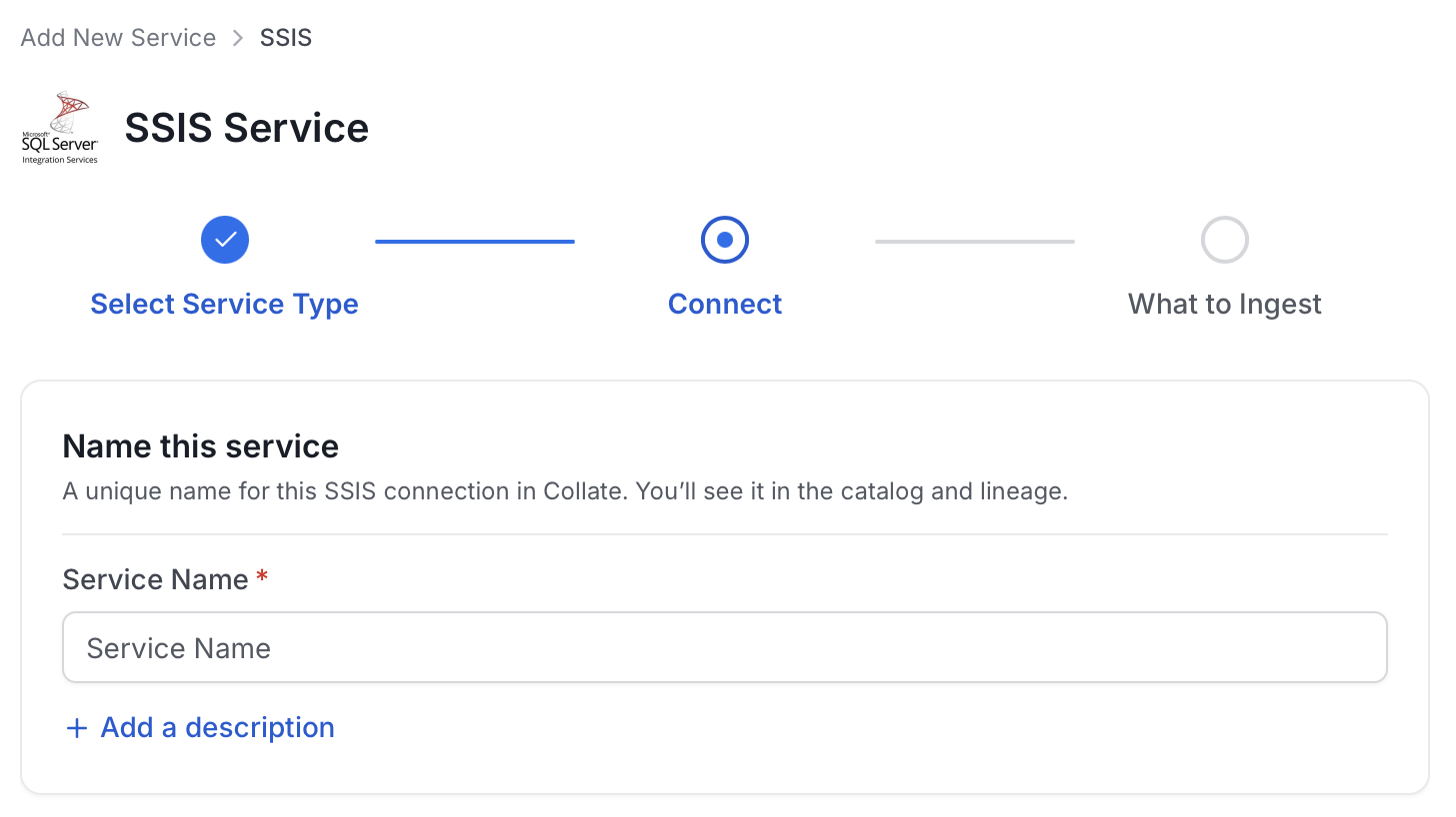 Add New Service Name