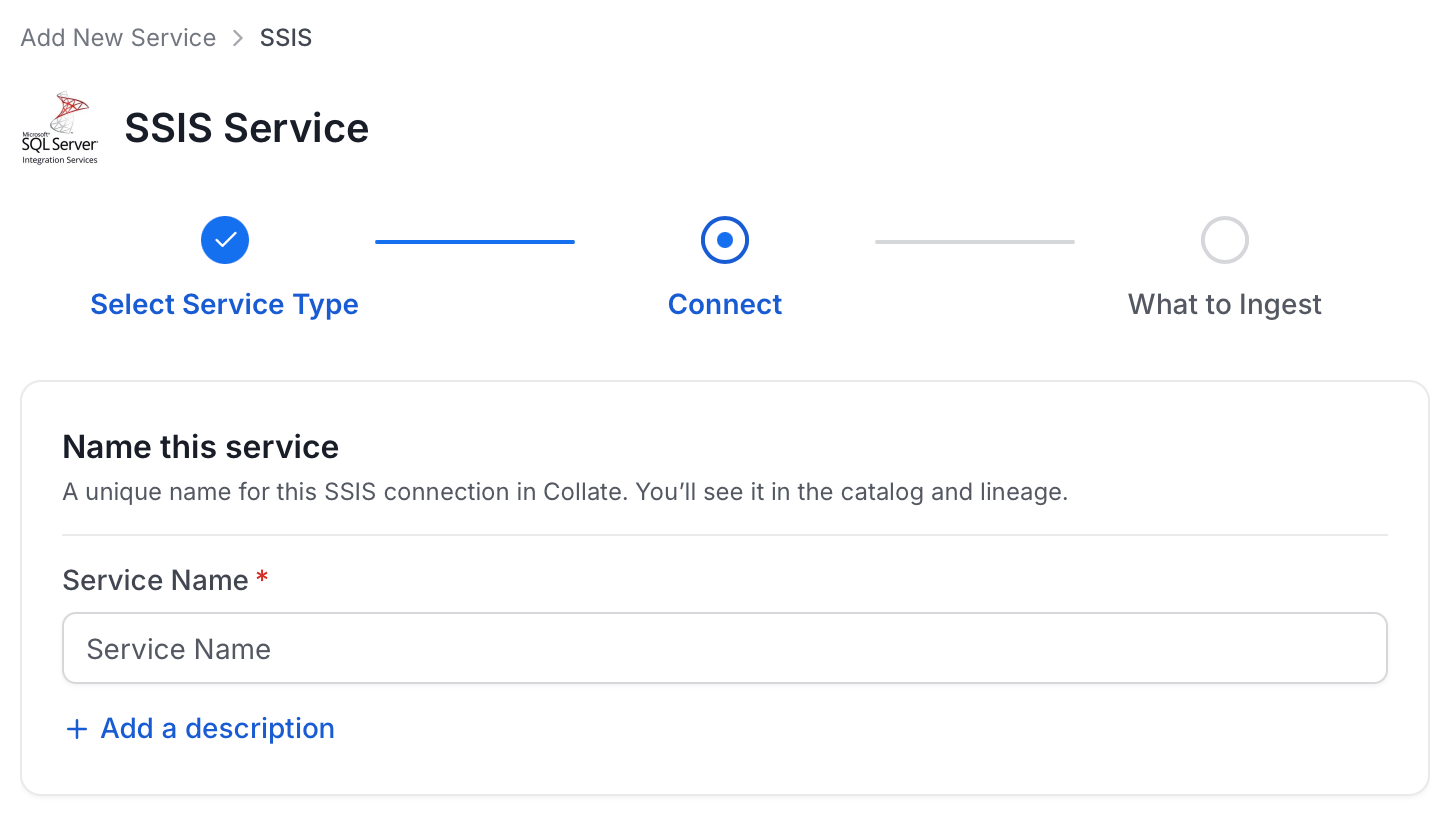 Add New Service Name