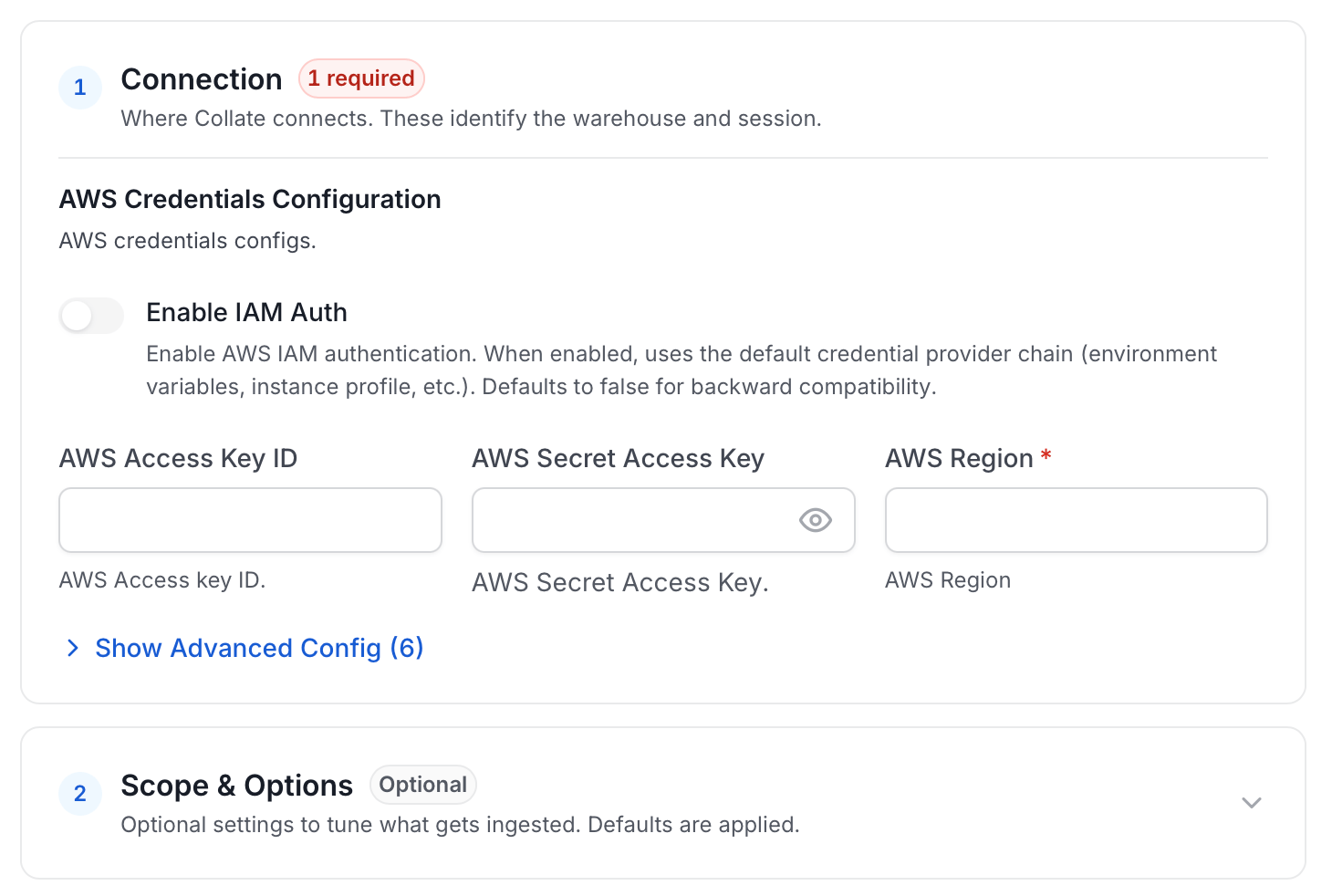 Configure Service Connection