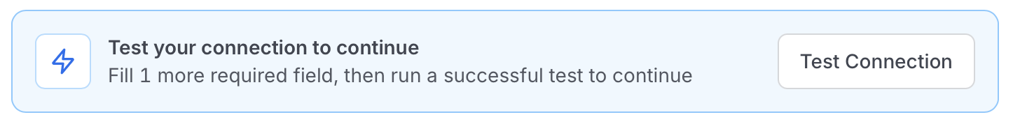 Test Connection