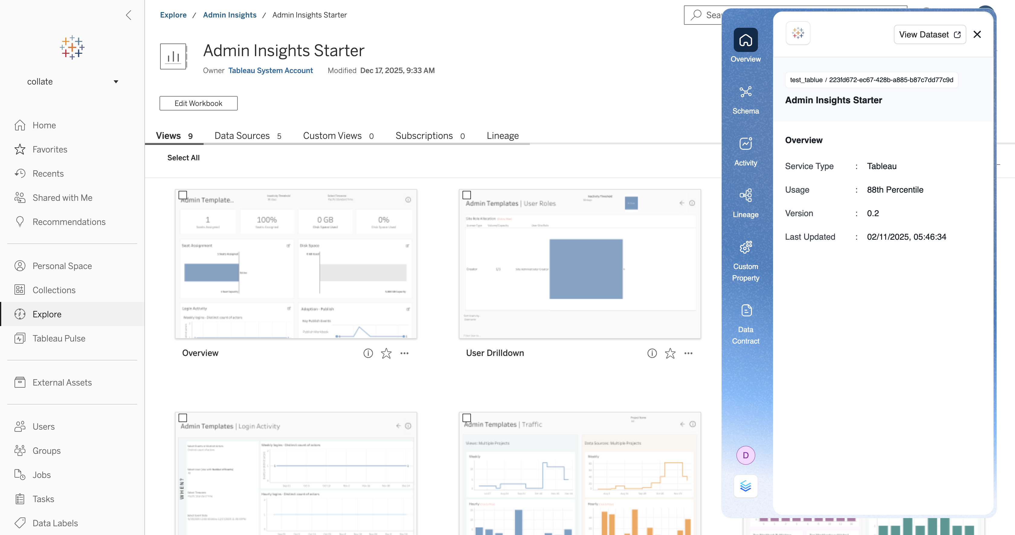 Looking Up Data Assets