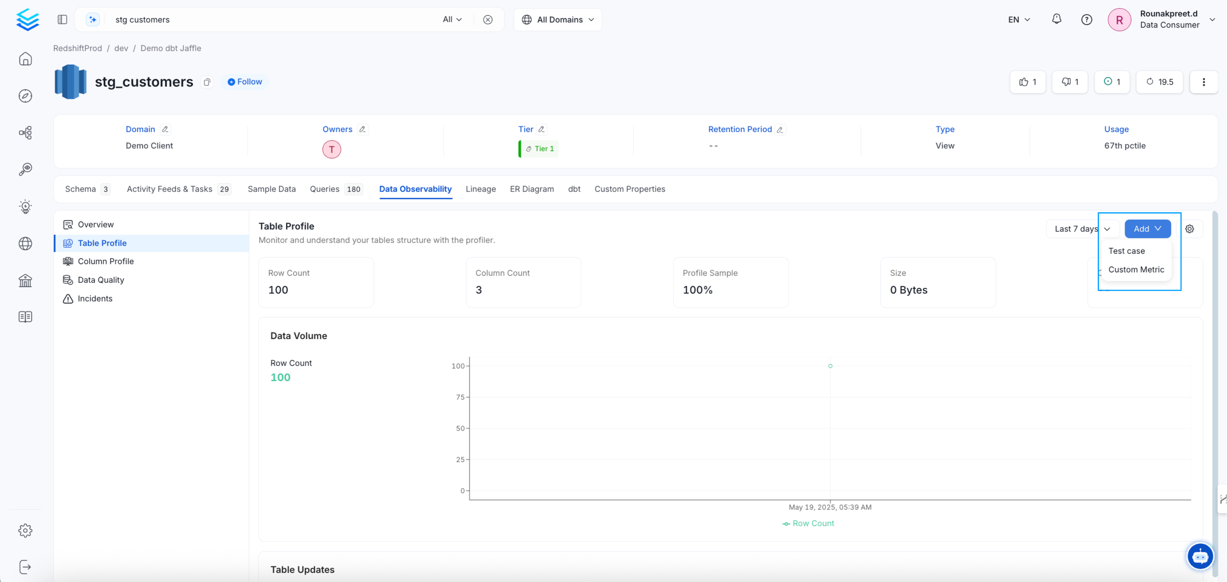 Adding Test Cases to an Entity - Collate Documentation