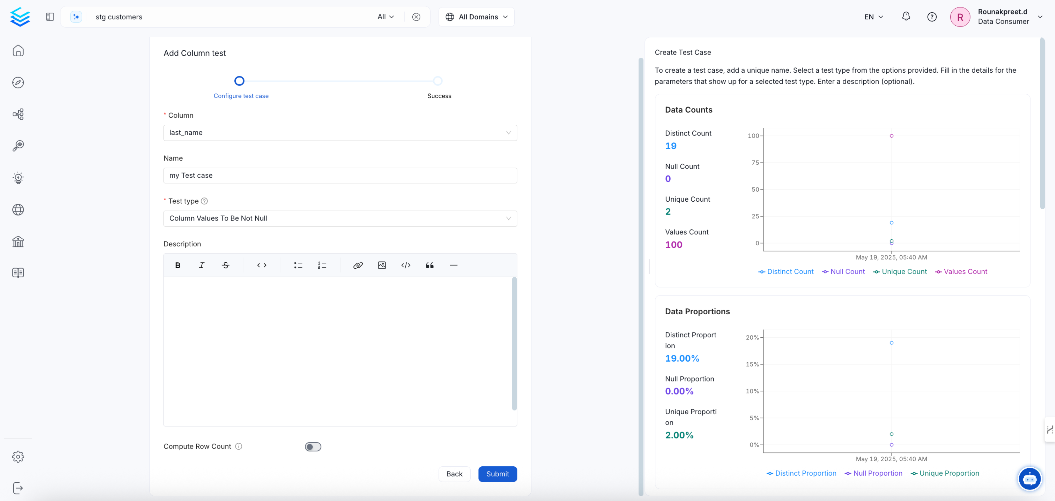 Write your first test