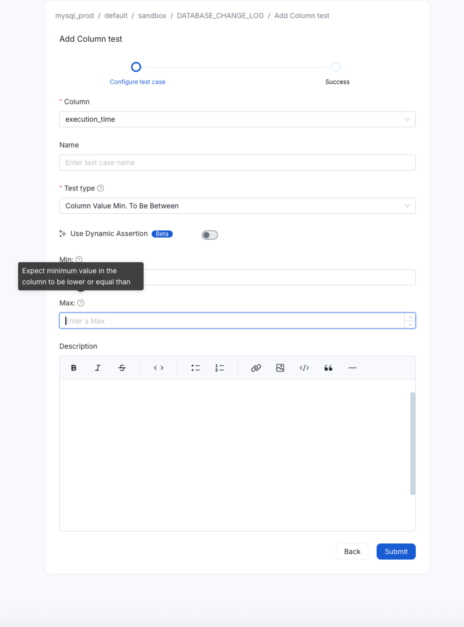 Custom Tests | Collate Quality Testing Guide - Collate Documentation