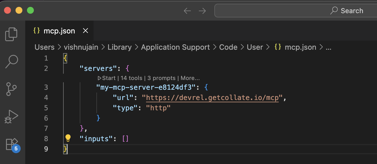 Getting Started with VS Code - Collate Documentation