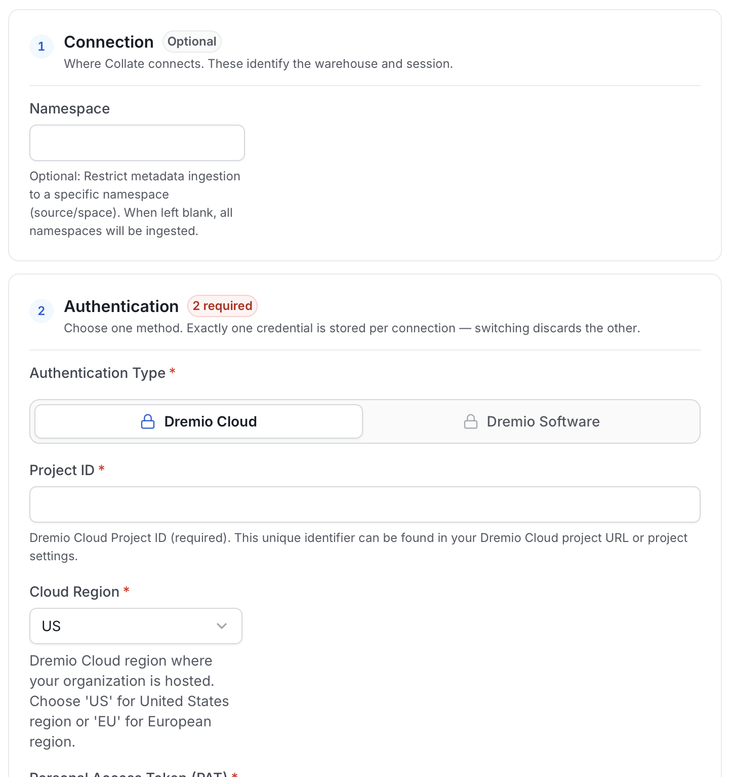Configure Service Connection