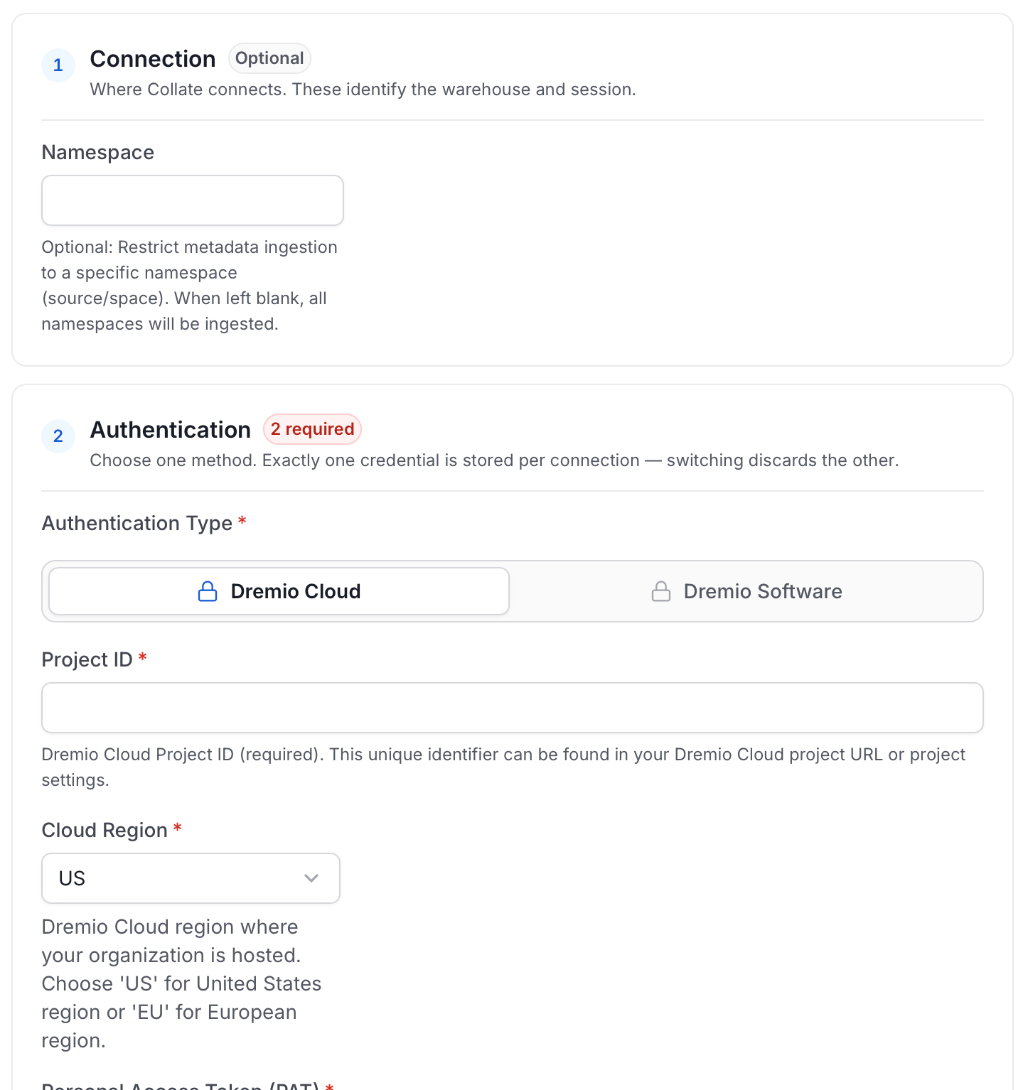 Configure Service Connection