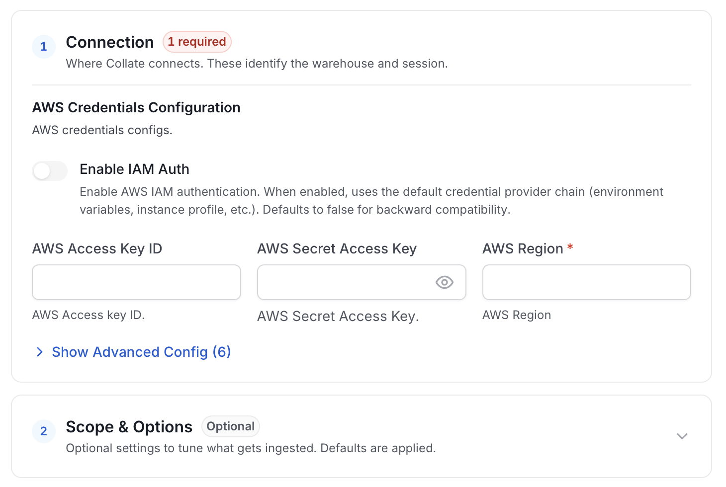 Configure Service Connection