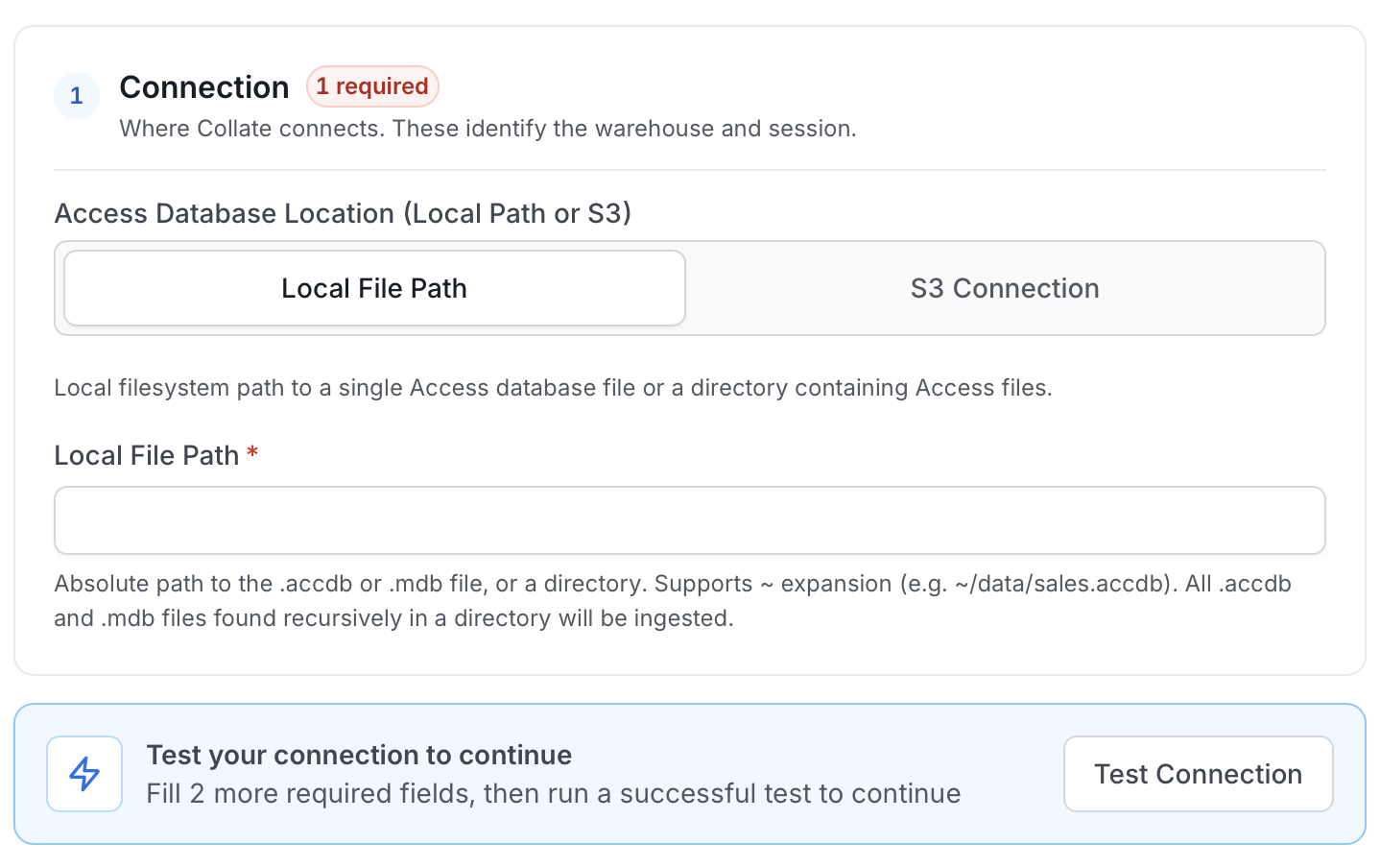 Configure Service Connection