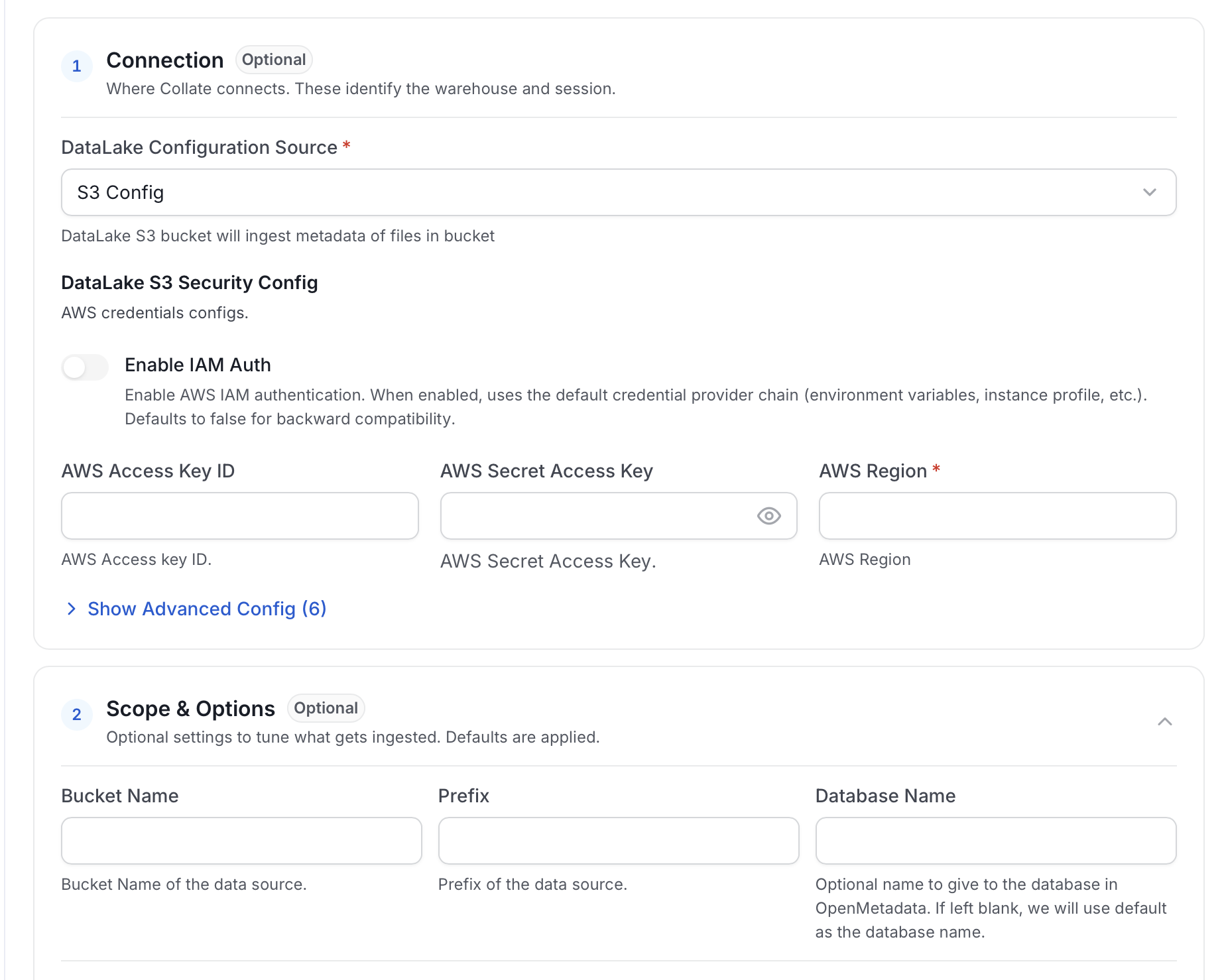 Configure Service Connection