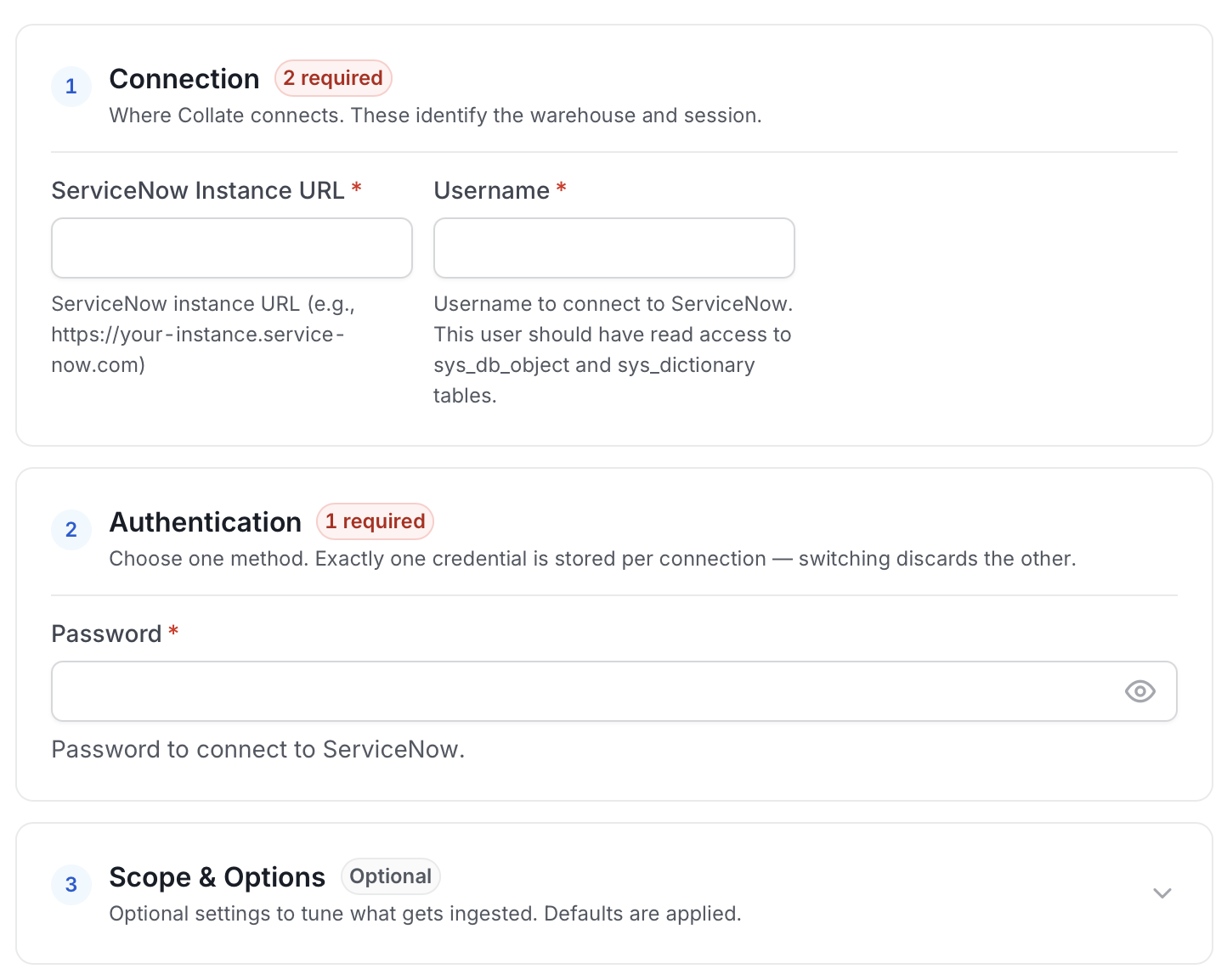 Configure Service Connection