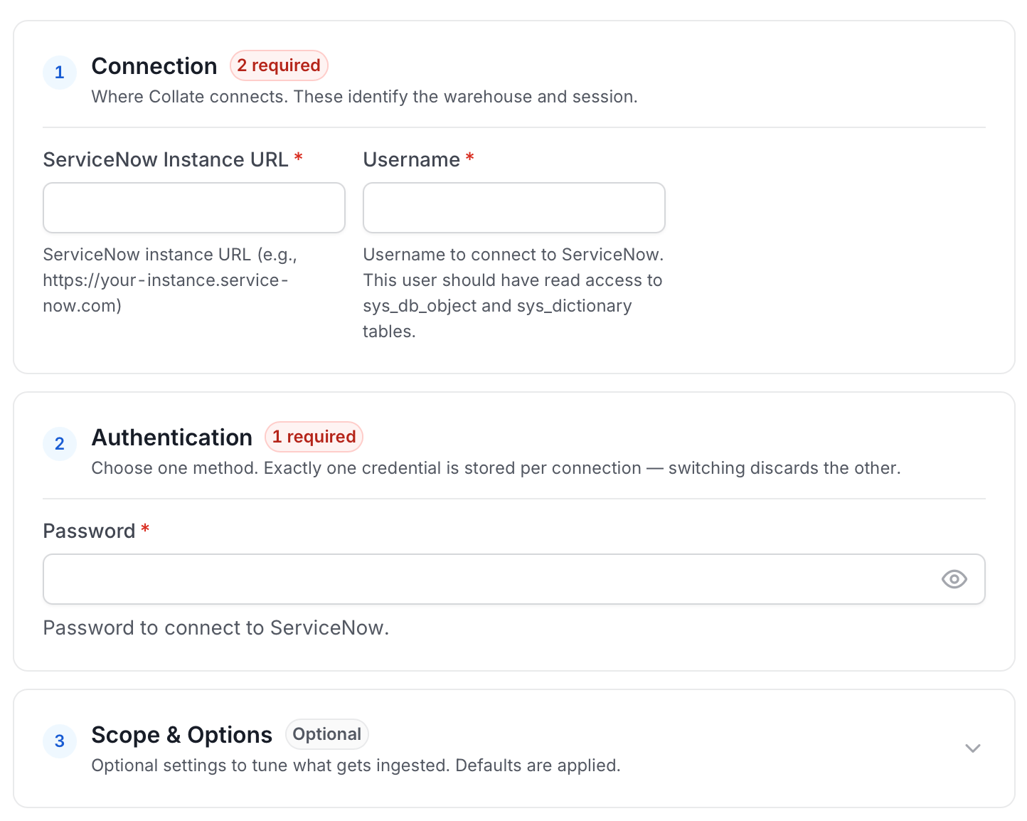 Configure Service Connection
