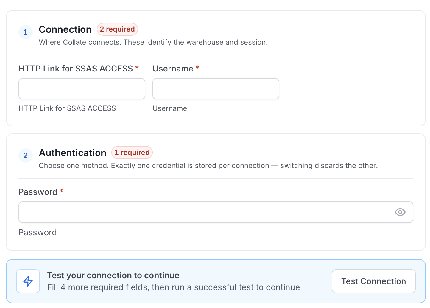Configure Service Connection