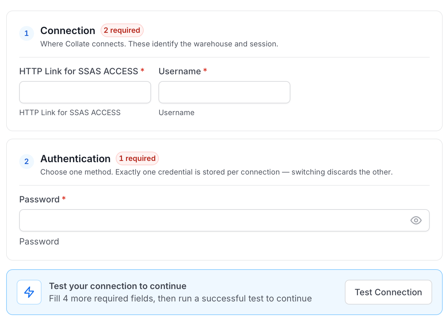 Configure Service Connection